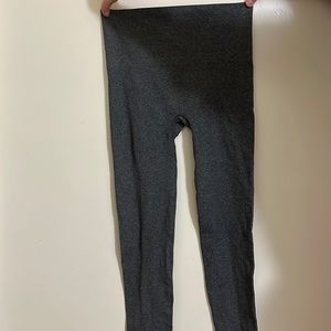 Grey spanx tights